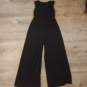 Halara Breezeful™ Wide Leg Sleeveless Jumpsuit - Black - Size M